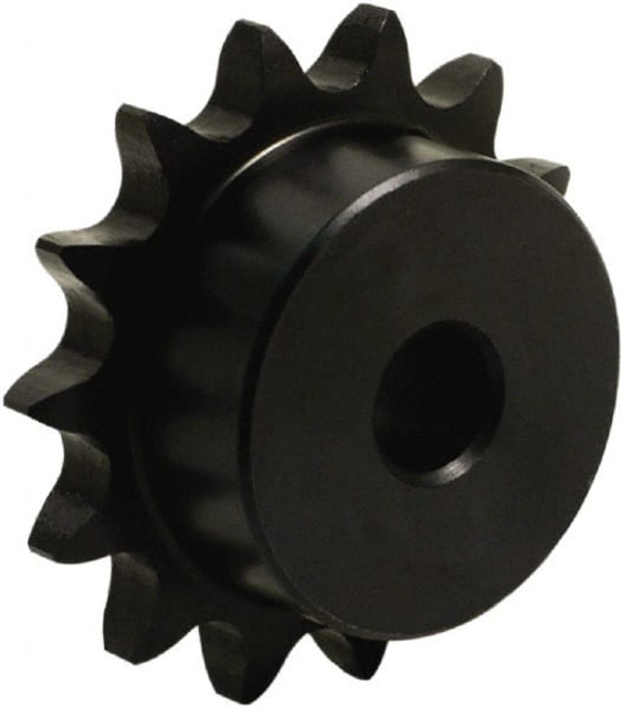 Tritan 25B20H X 1/4 MP Plain Bore Sprocket: 20 Teeth, 1/4" Pitch, 1/4" Bore Dia, 1.281" Hub Dia