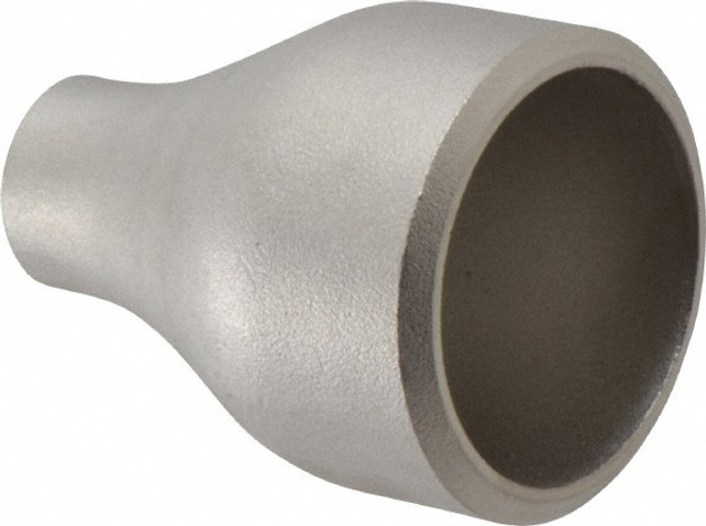 Merit Brass 04412-2408 Pipe Concentric Reducer: 1-1/2 x 1/2" Fitting, 304L Stainless Steel