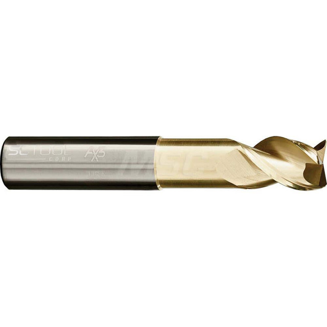 SC Tool 10723 Corner Radius End Mill: 3/4" Dia, 1" LOC, 0.03" Radius, 3 Flutes, Solid Carbide