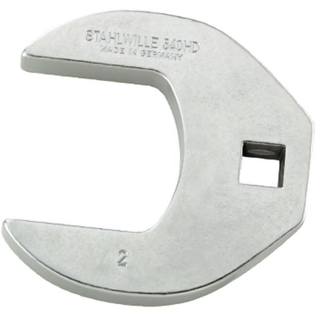 Stahlwille 02501048 Open End Crowfoot Wrench: 1", 3/8" Drive