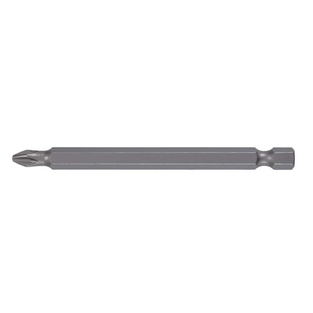Irwin IWAF23PH2BLK10 Power & Impact Screwdriver Bits & Holders; Bit Type: Phillips ; Hex Size (Inch): 1/4 ; Drive Size: 1/4 ; Phillips Size: #2 ; Overall Length (Inch): 3-1/2 ; Material: Steel