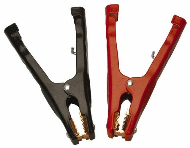 Southwire 400C-2 Booster Cable Clamps; Amperage Rating: 400 ; Color: Black; Red ; Connection Material: Copper Plated Steel ; Type: Booster Cable Clamp