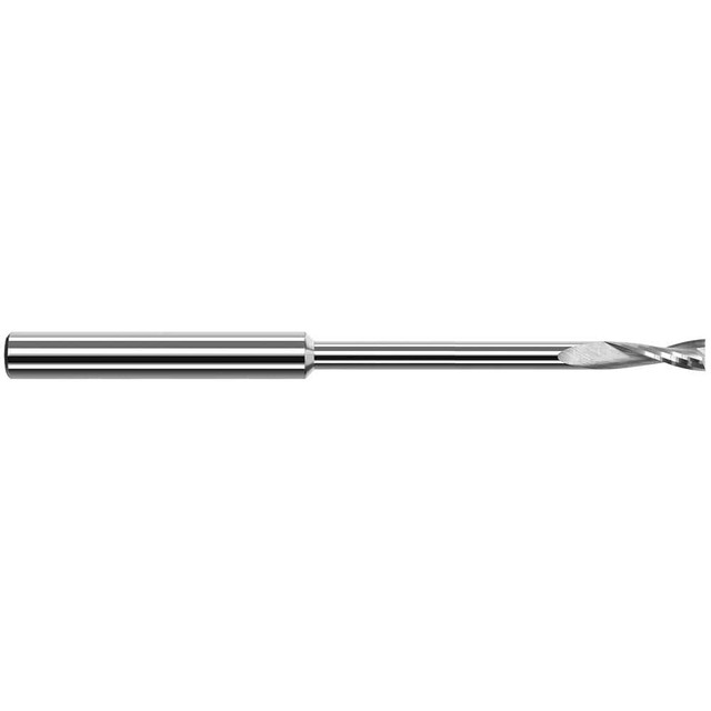 Harvey Tool 994210 Square End Mill: 5/32'' Dia, 15/32'' LOC, 3/16'' Shank Dia, 4'' OAL, 2 Flutes, Solid Carbide