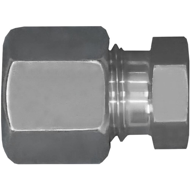 Brennan D2408-S10 Metal Compression Tube Fittings; Fitting Type: Plug ; Material: Steel ; Thread Size (mm): M18x1.5 ; Tube Inside Diameter: 10.000 ; Tube Outside Diameter (mm): 10 ; Overall Length (Decimal Inch): 1.1417