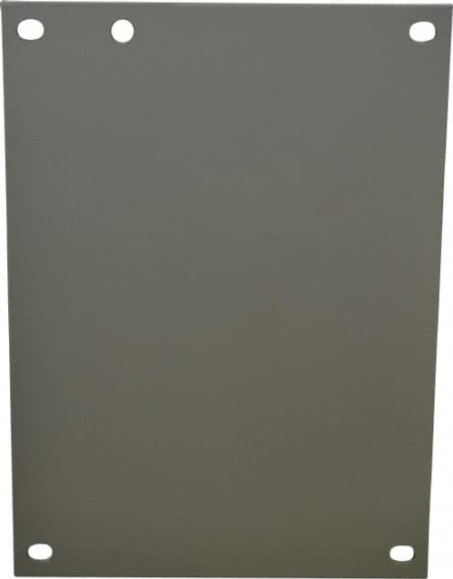 Wiegmann P0806 4-7/8" OAW x 6-7/8" OAH Powder Coat Finish Electrical Enclosure Back Panel