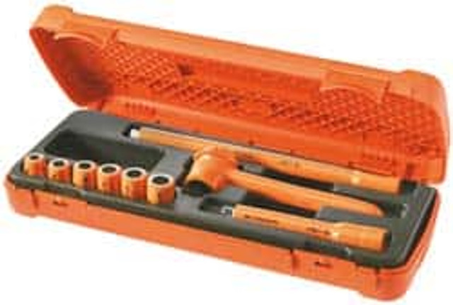 Facom J.400AVSE Insulated Standard Socket Set: 9 Pc