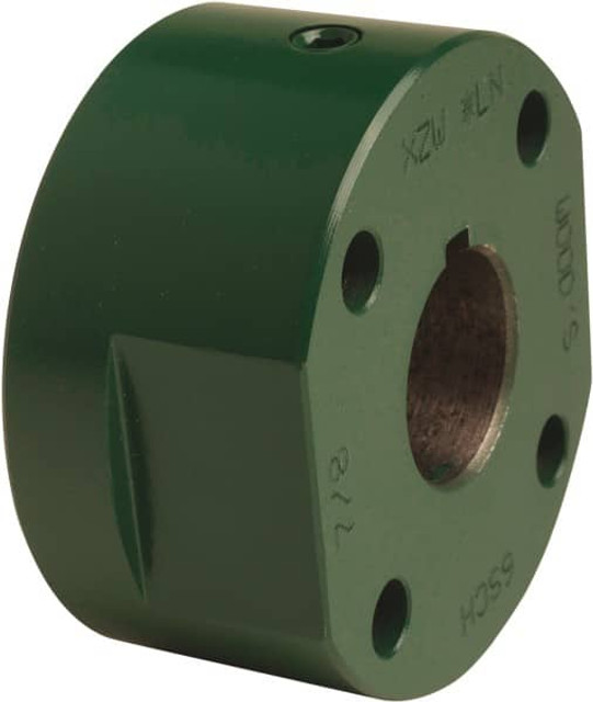 TB Wood's 9SCH218 2-1/8" Bore, 1/2" x 1/4" Keyway Width x Depth, 3-5/8" Hub, 9 Flexible Coupling Hub