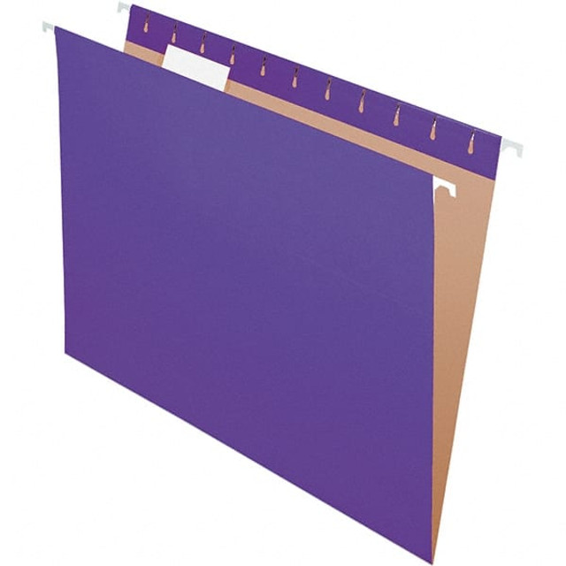 Pendaflex PFX81611 Hanging File Folder: Letter, Violet, 25/Pack