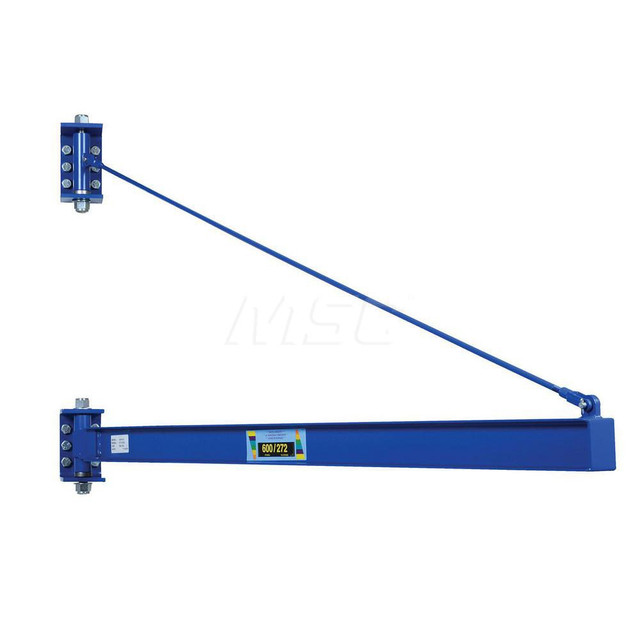 Vestil JIB-HC-6 Jib Crane: Wall Mount, 600 lb Limit, 180 ° Rotation