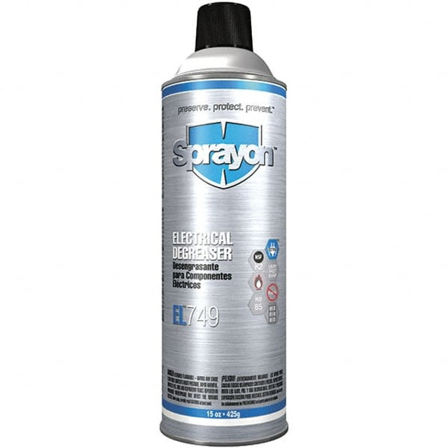 Sprayon. SC0749000 Cleaner & Degreaser: 15 oz Aerosol