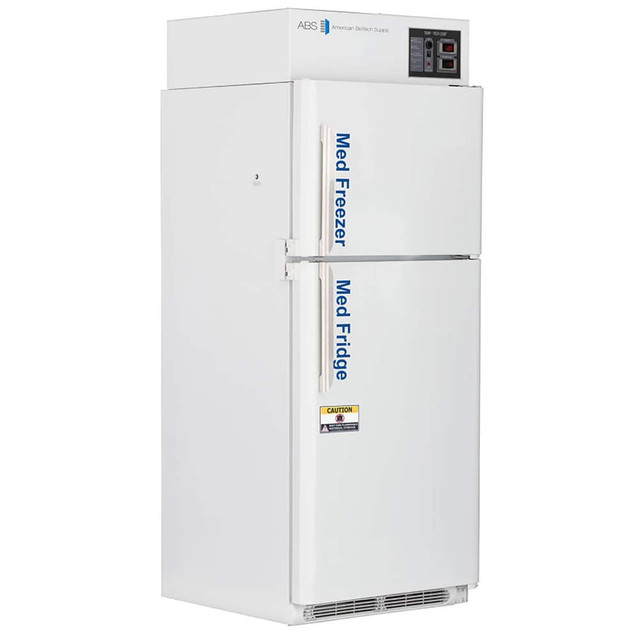 American BioTech Supply PH-ABT-RFC-16A Laboratory Refrigerator: 16 cu ft Capacity, -15 to 8 ° C, 29-1/2" OAW, 34-3/4" OAD, 78" OAH