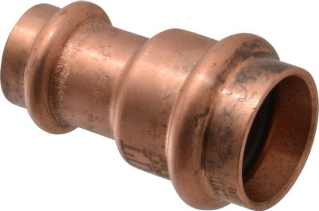 NIBCO 9001300PC Wrot Copper Pipe Reducer: 3/4" x 1/2" Fitting, P x P, Press Fitting, Lead Free