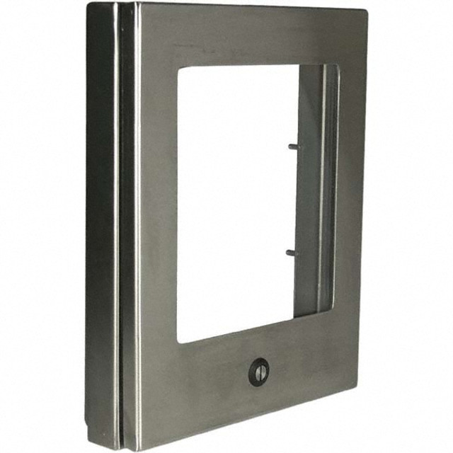 Wiegmann WADW191302SS Electrical Enclosure Hinged Window Kit: Stainless Steel, Use with Enclosures