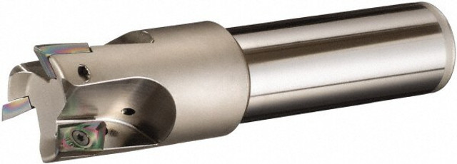 Sumitomo 2200ABH 25mm Cut Diam, 25mm Shank Diam, Cylindrical Shank, 140mm OAL, Indexable Square-Shoulder End Mill
