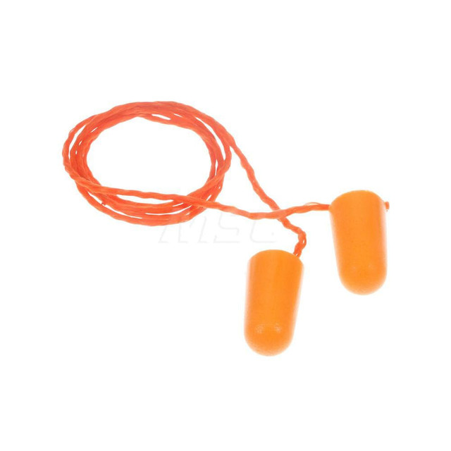 3M 7100099848 Earplugs: 29 dB, Foam, Bullet, Roll Down, Corded