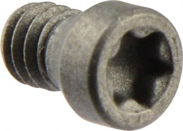 Iscar 7002031 Cap Screw for Indexables: T6, Torx Drive, M2 x 0.4 Thread