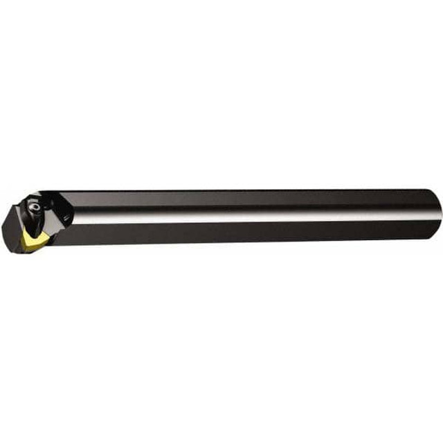 Sandvik Coromant 5722013 Indexable Boring Bar: A20T-DWLNL4, 1.7047" Min Bore Dia, Left Hand Cut, 1-1/4" Shank Dia, -5 &deg; Lead Angle, Steel