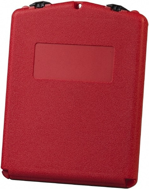 Justrite. S23304 1 Pc Certificate & Document Holder: Red