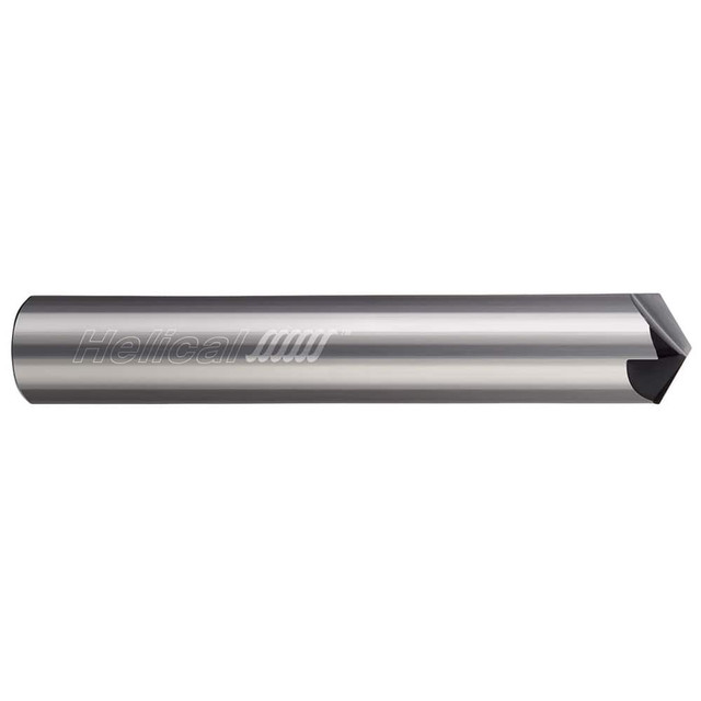 Helical Solutions 06540 Chamfer Mills; Cutter Head Diameter (Decimal Inch): 0.7500; Number Of Flutes: 4; End Type: Single; Included Centerline Angle: 60; Included Side Angle: 30; Shank Diameter (Decimal Inch): 0.7500; Shank Diameter (Inch): 3/4; Over