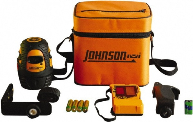 Johnson Level & Tool 40-6638 Self Leveling Line Laser Level: 1 Beam, Red Beam