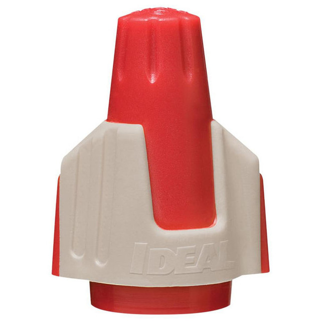 Ideal 30-144 Wing Twist-On Wire Connector: Red & Yellow, Flame-Retardant, 2 AWG