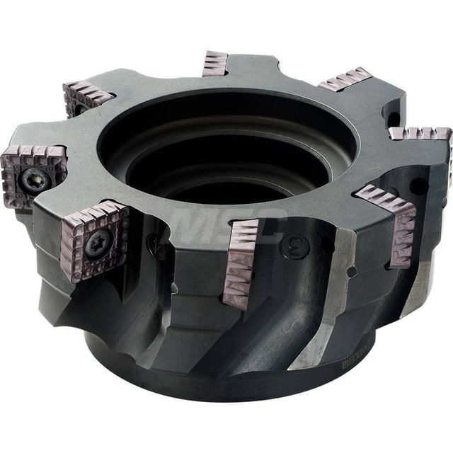 Kyocera THN01481 160mm Cut Diam, 40mm Arbor Hole Diam, 16.5mm Max Depth, Indexable Square-Shoulder Face Mill