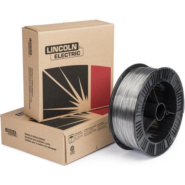 Lincoln Electric ED026805 MIG Flux Core Welding Wire: 0.035" Dia, Steel Alloy