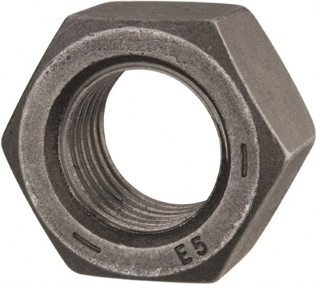 Value Collection HNI5125LH-010BX Hex Nut: 1-1/4 - 7, Grade 2 Steel, Uncoated