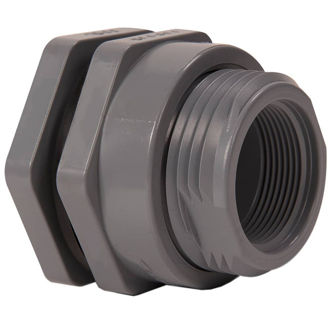 Hayward Flow Control BFAS1007TFS Plastic Pipe Fittings; Schedule: 80 ; Length (Inch): 2-7/8 ; Package Quantity: 36 ; Recommended Hole Size: 1-5/8 (Inch); Nominal Size: 0.750 ; Minimum Order Quantity: 36.000