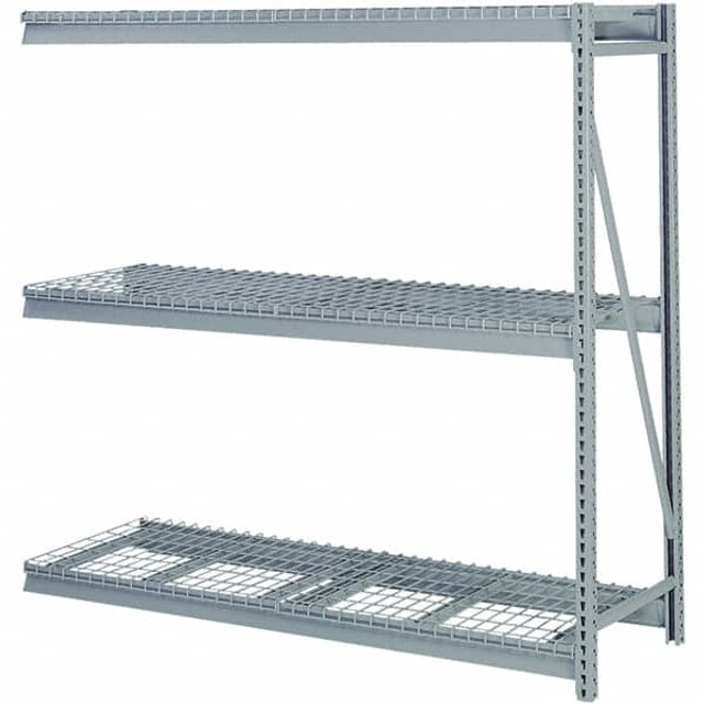 Lyon DD67235W Bulk Storage Rack: 2,600 lb per Shelf, 4 Shelves