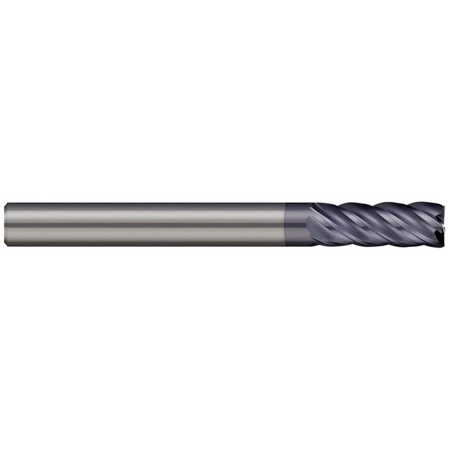 Micro 100 VHM-500-5-090K Corner Radius End Mill: 1/2" Dia, 1" LOC, 0.09" Radius, 5 Flutes, Solid Carbide