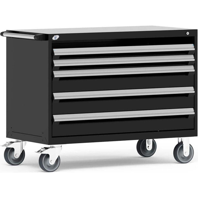 Rousseau Metal R5BHE-3015-091 Steel Tool Roller Cabinet: 5 Drawers