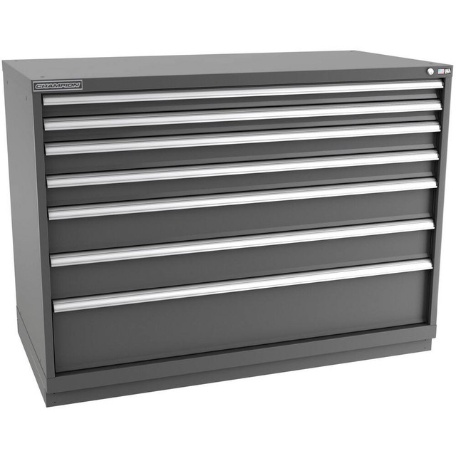 Champion Tool Storage DS1800701ILC-DG Storage Cabinets; Cabinet Type: Welded Storage Cabinet ; Cabinet Material: Steel ; Width (Inch): 56-1/2 ; Depth (Inch): 22-1/2 ; Cabinet Door Style: Solid ; Height (Inch): 41-3/4