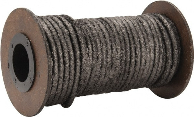 Made in USA 31952351 1/8" x 43-1/2' Spool Length, Graphite Impregnated Aramid Compression Packing