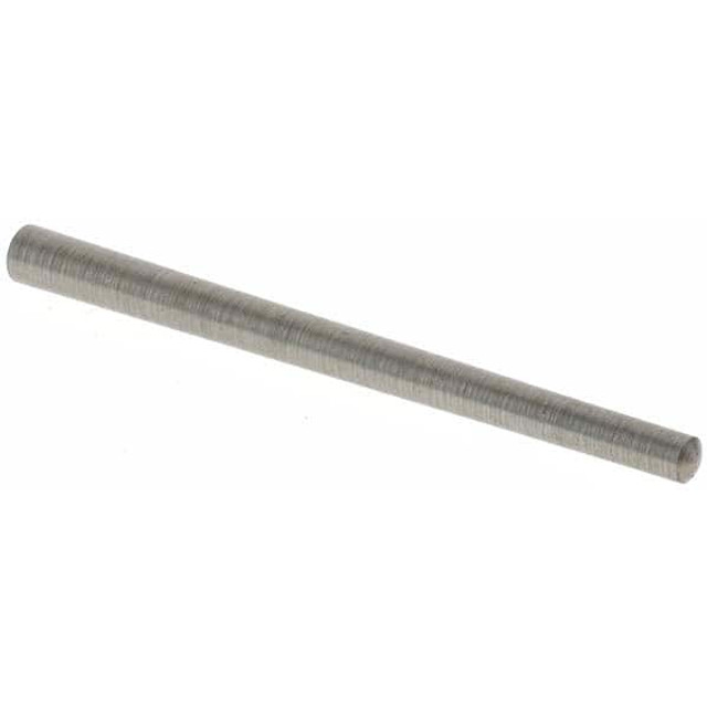 Value Collection MP34823 Size 0, 0.1144" Small End Diam, 0.156" Large End Diam, Uncoated Steel Taper Pin