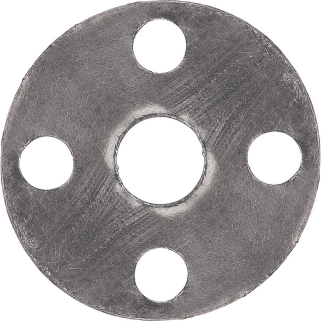 USA Industrials BULK-FG-1035 Flange Gasket: For 3" Pipe, 3-1/2" ID, 8-1/4" OD, 1/8" Thick, Graphite with Stainless Steel Insert