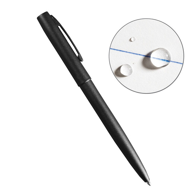 Rite in the Rain 97B Tactical Clicker Pen: 0.9 mm Tip, Blue Ink