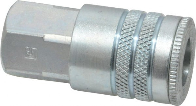 Parker 25C 1/4-18 Female NPTF Industrial Pneumatic Hose Coupler