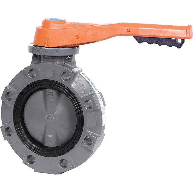 Hayward Flow Control BYV11020A0ELI00 Manual Butterfly Valve: 2" Pipe, Lever Handle