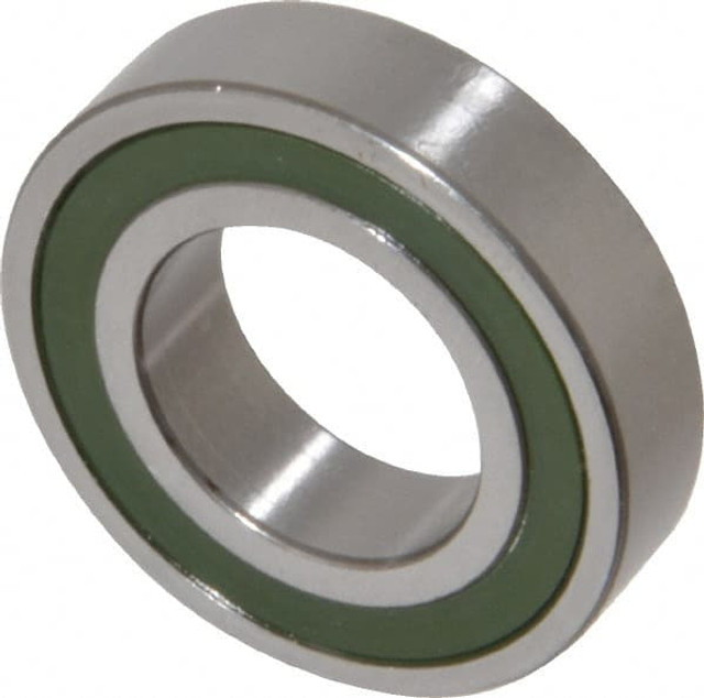 SKF 61804-2RZ Thin Section Ball Bearing: 20 mm Bore Dia, 32 mm OD, 7 mm OAW, Double Seal