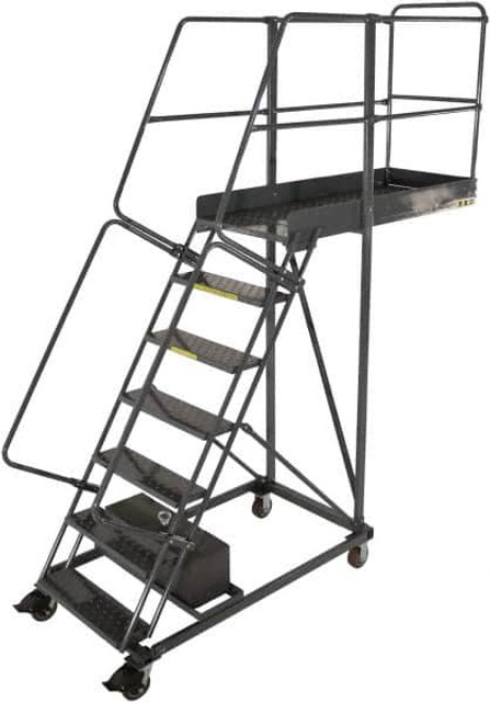 Ballymore CL-7-35 Steel Rolling Ladder: 7 Step