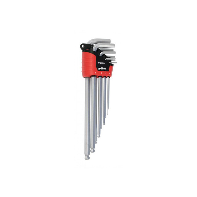 Wiha 66996 9 Piece L-Key Ball End Hex Key Set