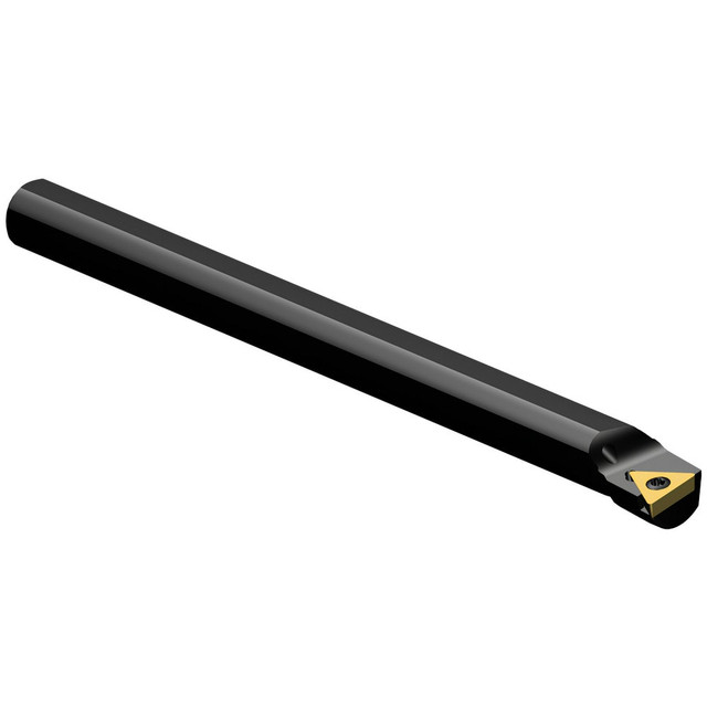 Sandvik Coromant 5721582 Indexable Boring Bar: A10K-STFCL09, 13 mm Min Bore Dia, Left Hand Cut, 10 mm Shank Dia, -1 ° Lead Angle, Steel