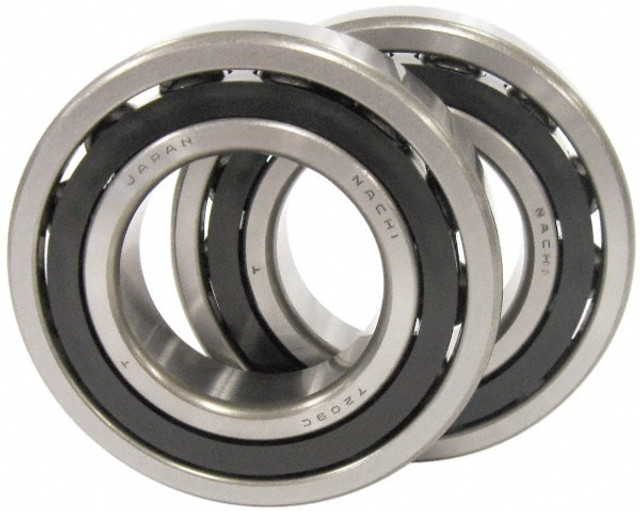 Nachi 7201 CYDU P4 Angular Contact Ball Bearing: 12 mm Bore Dia, 32 mm OD, 10 mm OAW, Without Flange