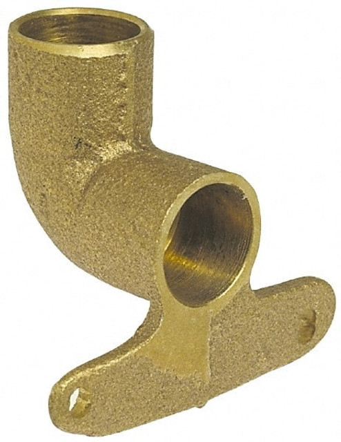 NIBCO B074000 Cast Copper Pipe 90 ° Hy-Set Elbow: 1/2" Fitting, C x C, Pressure Fitting