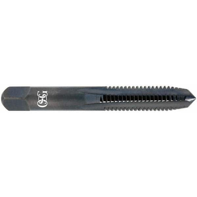 OSG 1122008 Straight Flute Tap: 7/16-14 UNC, 4 Flutes, Bottoming, High Speed Steel, TiCN Coated