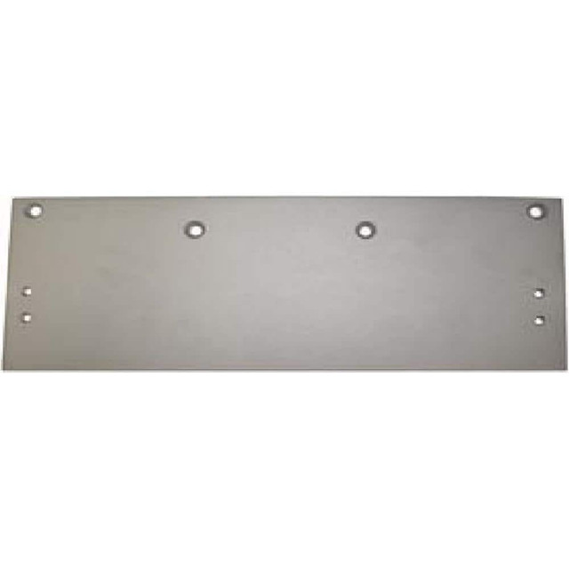 Orca Hardware BHDC2011LDP-AL Door Closer Accessories; Accessory Type: Drop Plate ; For Use With: 2011 Series Door Closers ; Finish: Aluminum ; Standards: Large ; Series: 2011 Series ; UNSPSC Code: 31162800