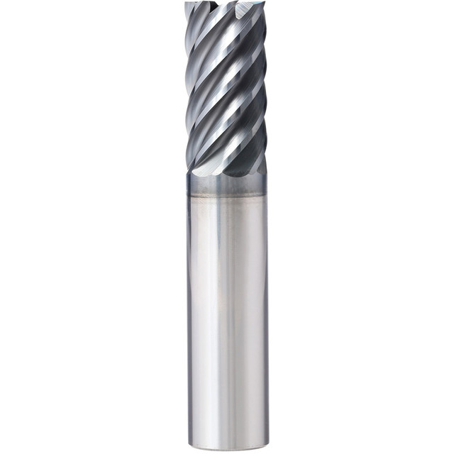 Supermill SM7F500XL-015 Corner Radius End Mill: 1/2" Dia, 2" LOC, 0.015" Radius, 7 Flutes, Solid Carbide