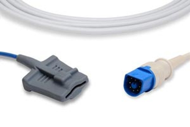 Cables and Sensors  S410S-910 Direct-Connect SpO2 Sensor, Adult Soft, Philips Compatible w/ OEM: R-2414-30plus, M1191AL, M1191BL, PR-A900-1006V, TP1503SP-10, NSPH200, R-2414-30 (DROP SHIP ONLY) (Freight Terms are Prepaid & Added to Invoice - Contact 