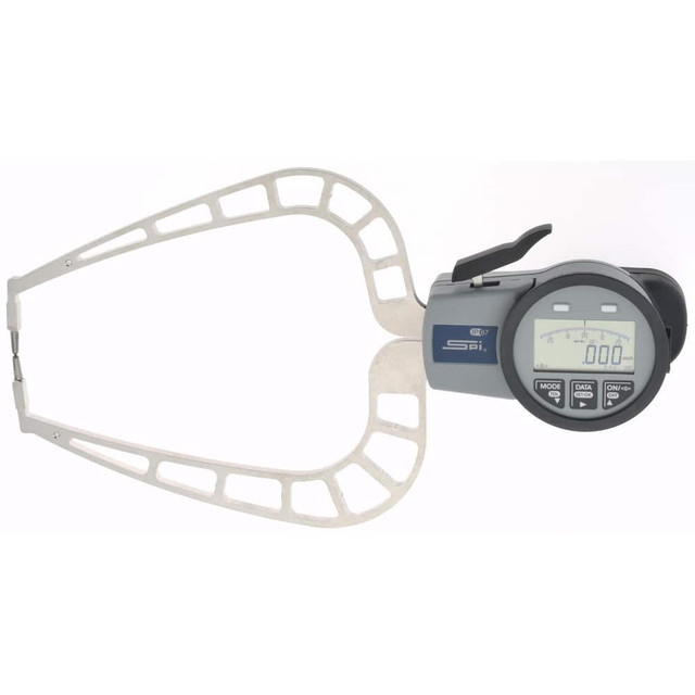 SPI 15-913-7 Electronic Caliper Gages; Type: External; Minimum Measurement (mm): 0.00; Maximum Measurement (mm): 50.00; Resolution (mm): 0.0200; Groove Depth (mm): 30.00; Number Of Batteries: 1; Groove Width (mm): 30 mm; 1.18 in; Contact Point Type: 